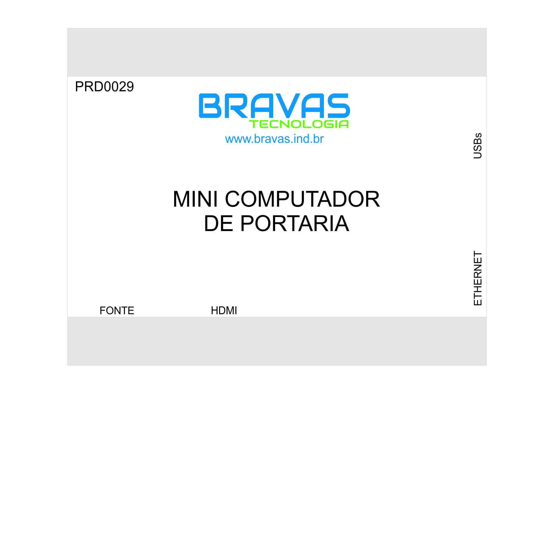 PRD0029 - Mini Computador de Portaria