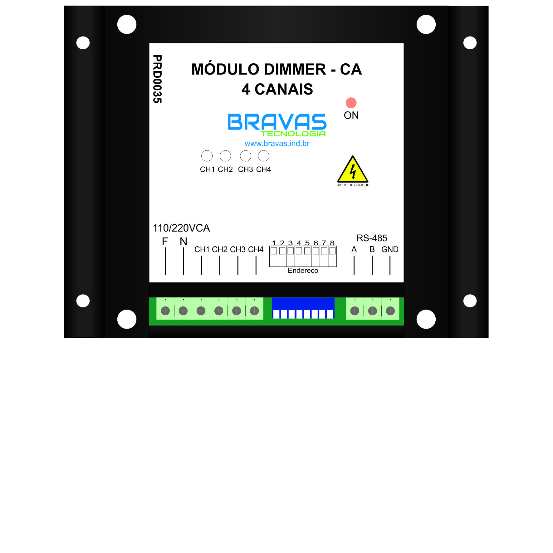 PRD0035 - Módulo Dimmer CA